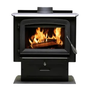  AW2020E-P Ashley Hearth 2,000 Sq Ft Pedestal Wood Stove 89,000 BTU - AW2020E-P