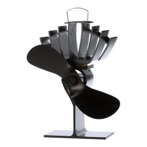  810CAXBX Caframo Ecofan UltrAir 125 CFM Heat-Powered Stove Fan, Black - 810CAXBX 