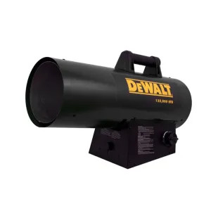  F340755 DeWALT F340755 Forced Air Propane Heater, 75000-125000 BTU