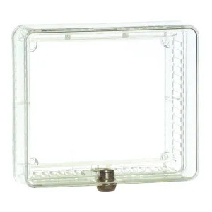  CG-511 Honeywell Small/Medium Plastic Thermostat Cover, Transparent - CG-511