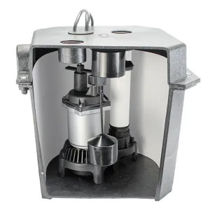  FPZS33LTS/FPOS180 Pentair Flotec Self-Contained Sink Pump System with Check Valve, 1/3 HP Sump Pump, 2880 GPH, 8' Cord - FPZS33LTS 