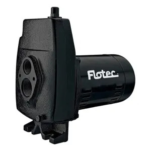  FP4212-08 Pentair Flotec Convertible Well Jet Pump, 1/2 HP, 5.9 GPM, 115V/230V, Cast Iron - FP4212-08
