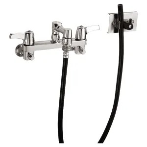 Delta 28C8073 Delta 28C8073 CER-TECK Wallmount Service Faucet, Rigid 5.5