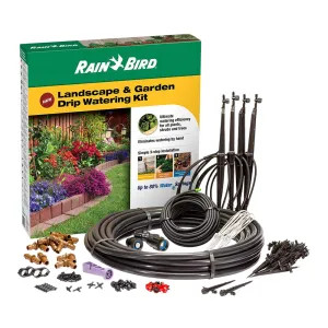  LNDDRIPKIT Rain Bird LNDDRIPKIT Landscape and Garden Drip Watering Kit