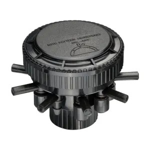  MANIFPRPS2 Rain Bird MANIFPRPS2 Drip Irrigation 9 Port Pressure Regulating Manifold with Adjustable Flow and On/Off