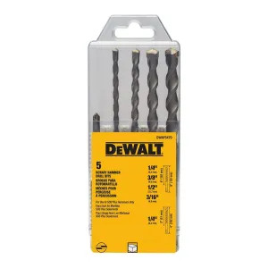  DWAF5470 DeWALT DWAF5470 Hammer Drill Bit Set - 5 Pieces