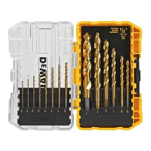  DW1354 DeWALT DW1354 Titanium Drill Bit Set with ToughCase System