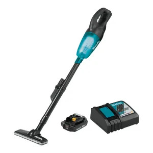 Makita XLC02R1B Makita 18V LXT Lithium‑Ion 2.0Ah Compact Cordless Vacuum Kit - XLC02R1B