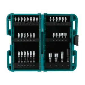 Makita E-01666 Makita 35-Pcs. Impact Bit Set, Steel Mix - E-01666