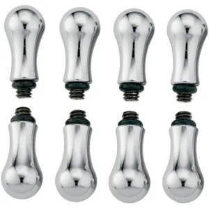 Moen 14715 Moen 14715 Traditional Replacement Handle Knob Insert, Chrome