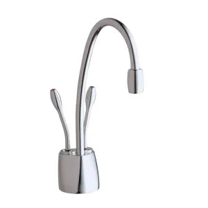 Insinkerator F-HC1100C InSinkErator Indulge Contemporary Instant Hot/Cold Beverage Faucet, Chrome - F-HC1100C
