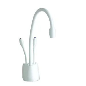 Insinkerator F-HC1100W InSinkErator Indulge Contemporary Instant Hot/Cold Beverage Faucet, White - F-HC1100W