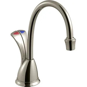 Insinkerator HC-WAVESN-SS Insinkerator Wave Instant Hot/Cold Beverage Faucet, Satin Nickel - HC-WAVESN-SS