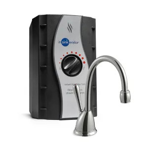 Insinkerator H-VIEWC-SS InSinkErator View Instant Hot Water Faucet w/ Tank, Chrome - H-VIEWC-SS