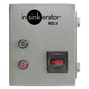   INSINKERATOR MSLV LOW VOLTAGE MANUAL SWITCH/CONTROL FOR FOODSERVICE DISPOSAL