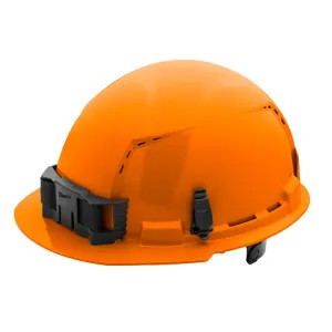 Milwaukee 48-73-1232 Milwaukee 48-73-1232 Vented Hard Hat with 6pt Ratcheting, Class C, Orange - Front Brim