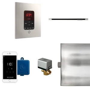 Mr. Steam BTLRL1SPN Mr Steam Butler Linear Steam Generator Control Kit Package in Square Polished Nickel - BTLRL1SPN