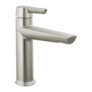 Delta 571-SS-PR-MPU-DST Delta Galeon Top-Handle Stainless Lavatory Faucet, Metal Pop-Up, Lumicoat, 1.2 GPM, DIAMOND Seal, Lever Handle - 571-SS-PR-MPU-DST