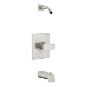 Delta T14467-SSLHD-PP Delta Ara Monitor 14 Series Pressure-Balanced Tub/Shower Faucet, Single-Handle, Lever Handle, Less Showerhead, Project Pack, Stainless - T14467-SSLHD-PP