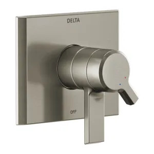 Delta T17099-SS-PR Delta Pivotal Monitor 17 Series Two-Handle Valve Trim, Lever Handles, Lumicoat Stainless Steel - T17099-SS-PR
