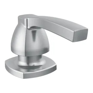 Delta RP101629ARPR Delta Stryke 13oz Soap and Lotion Dispenser, Metal, Transitional, Counter-Mount, Arctic Stainless - RP101629ARPR