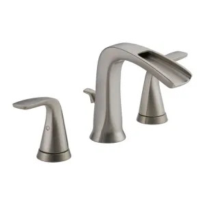 Delta 35724LF-SS-ECO Delta Tolva Channel Spout Stainless Lavatory Faucet for 6