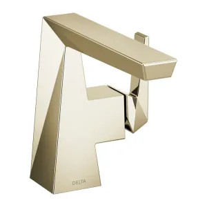 Delta 543-PN-PR-MPU-DST Delta Trillian Single Handle Bathroom Faucet w/ Pop-Up, 1.2 GPM, Lumicoat Polished Nickel - 543-PN-PR-MPU-DST