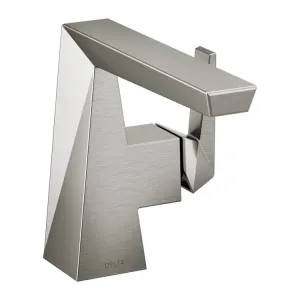Delta 543-SS-PR-MPU-DST Delta Trillian Single Handle Bathroom Faucet w/ Pop-Up, 1.2 GPM, Lumicoat Stainless - 543-SS-PR-MPU-DST