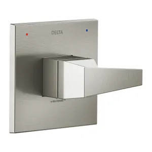 Delta T14043-SS-PR Delta Trillian Monitor 14 Series Valve Trim, Lever Handle, Lumicoat Stainless Steel - T14043-SS-PR
