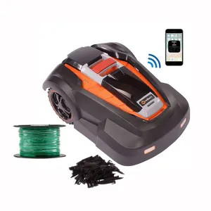 MowRo RM24SMRT-EXT MowRo 28V App-Enabled Robot Lawn Mower with Install Kit and 4.0A Battery - RM24SMRT-EXT