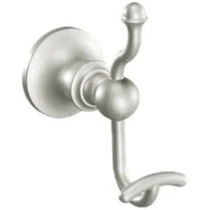Moen Creative Specialties DN4403BN Moen DN4403BN Vale Double Robe Hook, Brushed Nickel