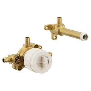 Moen WMV130XS Moen WMV130XS M-Pact Wall-Mount Tub Rough-In Valve, 1/2