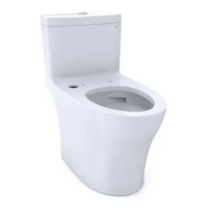 Toto CST646CEMFGNAT40#01 TOTO Aquia IV One-Piece Elongated Toilet, Sanagloss, WASHLET+, Cotton White - CST646CEMFGNAT40#01