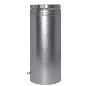 M&G DuraVent 24BV18A M&G DuraVent 24-Inch x 18-Inch B-Vent Large Diameter Round Adjustable Pipe - 24BV18A