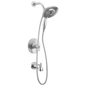 Delta T17435-I Delta Saylor Monitor 17 Series Tub & Shower Trim with In2ition, Touch-Clean, 1.75 GPM, Chrome - T17435-I