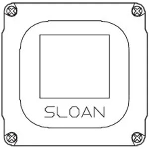 Sloan 3365000 Sloan ETF-450-A Splash Proof Junction Box (3365000)