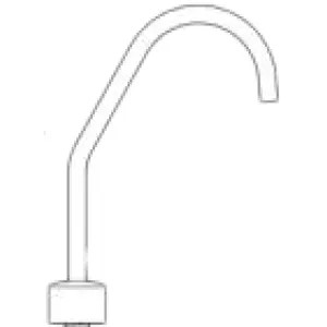 Sloan 0365109 Sloan ETF-473-A Faucet and Sensor Assembly with Surgical Bend Gooseneck Spout (0365109PK)