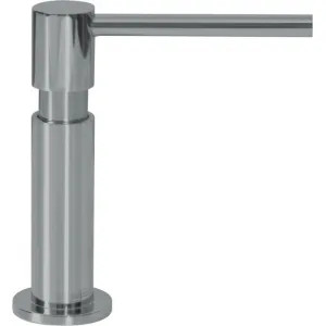 Franke UNI-SD-SNI Franke Planar 8 Soap/Lotion Dispenser, Top Refill, Deck Mount, 11.5 Oz, Satin Nickel - UNI-SD-SNI (119.0437.314)