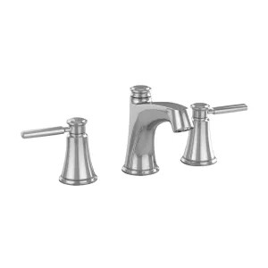Toto TL211DD12R#CP TOTO Keane Two-Handle Widespread Bathroom Sink Faucet with Metal Pop-Up Drain, 1.2 GPM, Three-Hole, Lever Handles, ADA, Polished Chrome - TL211DD12R#CP
