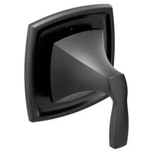 Moen T4611BL Moen Voss Multi-Function Transfer Valve Trim, 180-Degree Rotation Lever Handle, Matte Black - T4611BL
