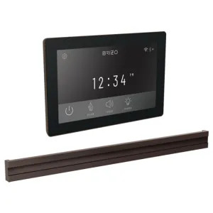 Brizo 8CB-600S-RB Brizo Mystix Transcendent Venetian Bronze Digital Steam Control Kit with Bilateral Steam Head, Built-In WiFi, 12 Presets - 8CB-600S-RB