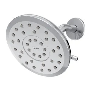Moen 220R7EP Moen Verso 7in Chrome Round Rainshower Head with Infiniti Dial, Eco-Performance, 1.75 GPM - 220R7EP