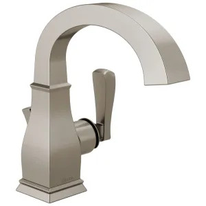 Delta 15718LF-SP Delta Lakewood Bathroom Faucet, Single Handle, Deck Mount, ADA, 1.2 GPM, Spotshield Brushed Nickel - 15718LF-SP