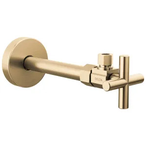 Delta DT022201-CZ Delta Angled Supply Stop Valve, ADA-Compliant, Champagne Bronze - DT022201-CZ