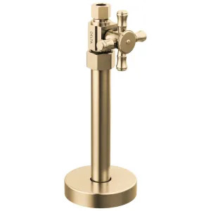 Delta DT021202-CZ Delta Straight Supply Stop Valve, Brass, ADA-Compliant, Champagne Bronze - DT021202-CZ