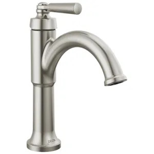 Delta 535-MPU-DST Delta Saylor Single-Hole Bathroom Faucet With Metal Pop-Up Drain, Single Handle, Diamond Seal, ADA-Compliant, 1.2 GPM, Chrome - 535-MPU-DST