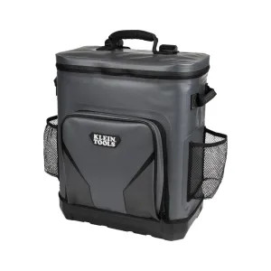 Klein 62810BPCLR Klein Insulated Backpack Cooler, 30 Can and 7 lb Capacity - 62810BPCLR