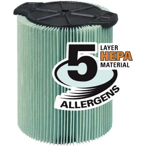Ridgid 97457 Ridgid VF6000 HEPA Material, 5-Layer Allergen Filter - 97457