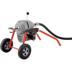 Ridgid 23717 Ridgid K-1500B Low-Profile Sectional Machine Kit w/ C-11 Cables, A-8 Carriers, Tool Set, 115V - 23717