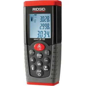 Ridgid 36158 Ridgid 36158 Micro LM-100 Laser Distance Meter 164 Foot Range 1/16